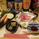 出羽鮨 - 途中・全体図。