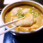 竹や - 海老天カレー