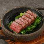 Kuroge Wagyu beef sirloin Steak