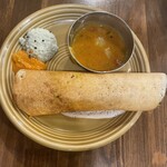 TOKYO BHAVAN - 前菜セットのマサラドーサ　小サイズ