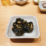 鮨処 やまと - ベビーホタテと海苔の佃煮