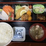 Rukku Ando Uohei - まんぷく弁当750円