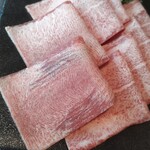 銀座 山科 - 牛タンのしゃぶしゃぶ