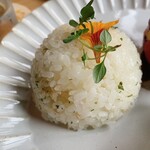 糀カフェ 2539 - 糀入りパセリバターライス