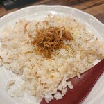 酉あき - ガーリックライス