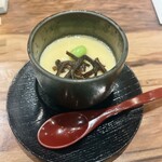 酉あき - お通し　茶碗蒸し