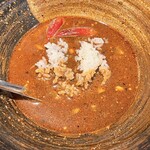 香氣　四川麺条  - 烈火黒胡麻担担麺 ちぢれ麺 980円
      ねぎ100円
      LINEクーポンで香味たまご
      ランチタイムライス無料