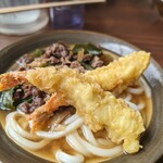 牧のうどん - 肉えび天うどん