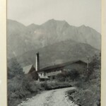 清泉寮ジャージーハット - 清泉寮本館に1960年代の写真が飾ってありました。