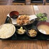 Gyuu Maru Hon Ten - ザンギ定食(1,200円)