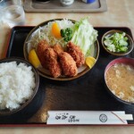 Tonkatsu Kitaki - カキフライ定食 1,430円 ♪