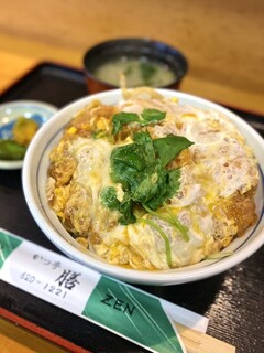 Katsu Tei Zen - ・かつ丼 昼 1,100円/税込