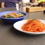 Pasta Alba shonan - ランチセットのサラダ／ミニサラダ・キャロットラペ