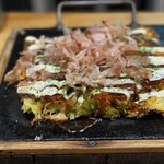 花 - 粗みじんキャベツにフカフカの玉子香る生地