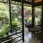 陣屋 - レストランの入り口からの眺め