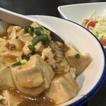 美林華飯店 - ミニ麻婆豆腐丼