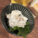 Taisyuu Sakaba Take Uchi - クリームチーズいぶりがっこ　330円　なんか水っぽかった。。
