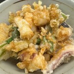 名物げそ天丼と自家製うどん お多福 - 