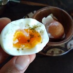 kukuru cafe - 放し飼いの、健康的に育った鶏の卵も、美味しかったです❗