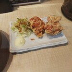 ラーメン酒場 やまごや - 唐揚げセット