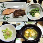 若松屋 村井六助 - 朝食の主なおかず♪