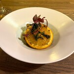 モダンスパイス 虹の仏 - 平目のソテー（少な目で）