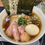 中華ソバ 篤々 - 料理写真:特製煮干しソバ