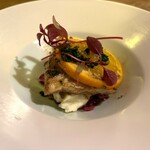 モダンスパイス 虹の仏 - 平目のソテーちょっと横から♡（少な目で）