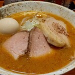 麺屋 真心 - 味玉+バラチャーシュートッピング
