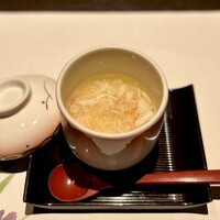 恵比寿 鮨 栞庵 やましろ - 蟹の餡掛け茶碗蒸し
