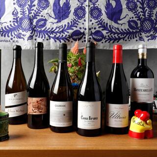 スペイン・ポルトガル産ワインが200種類以上！