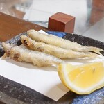 桶家乃隠居 - ワカサギの天ぷら