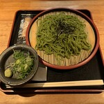 そば処 為治郎 - 抹茶蕎麦
