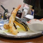 桶家乃隠居 - おまかせ天ぷら３品