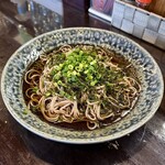 鐘庵 - 焼きバラ海苔の香りそば(冷)