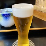 Tempura Tentsuyu - 昼にいただく生ビールが旨い！