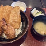 Matsuriya - カキフライカツ丼（季節限定）