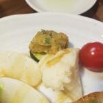 キッチン ブルー グローブ - ズッキーニへシフト