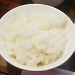 キッチン ブルー グローブ - ご飯大盛りのアップ