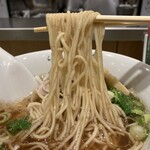 鴨to葱 - ストレート細麺