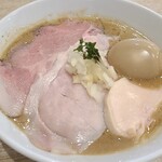 麺屋 伊藤 - 味玉　鶏白湯　白醤油　