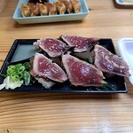 248907218 - 藁焼き鰹たたきの握り