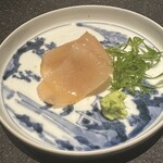 とり澤 - むね肉の昆布締め