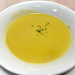 えびめしや - プレートに付くスープ！濃厚で美味しい♪