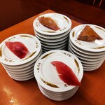 Sushi ro - 倍トロ・倍トロ焦がし醤油
