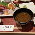 鮨政庭 - シジミ汁