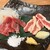 肉汁餃子のダンダダン - 料理写真:馬刺し2種盛り