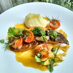 レストラン K - 料理写真:宮城県産　銀鮭のムニエル