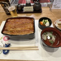 入谷鬼子母神門前のだや - 葵かねみつ重（大盛り）