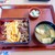 なか卯 - 料理写真:牛うな重・味噌汁漬物セット